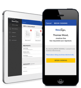 docuSign- devices